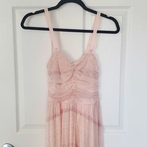 Pink Free People Hi-Lo dress